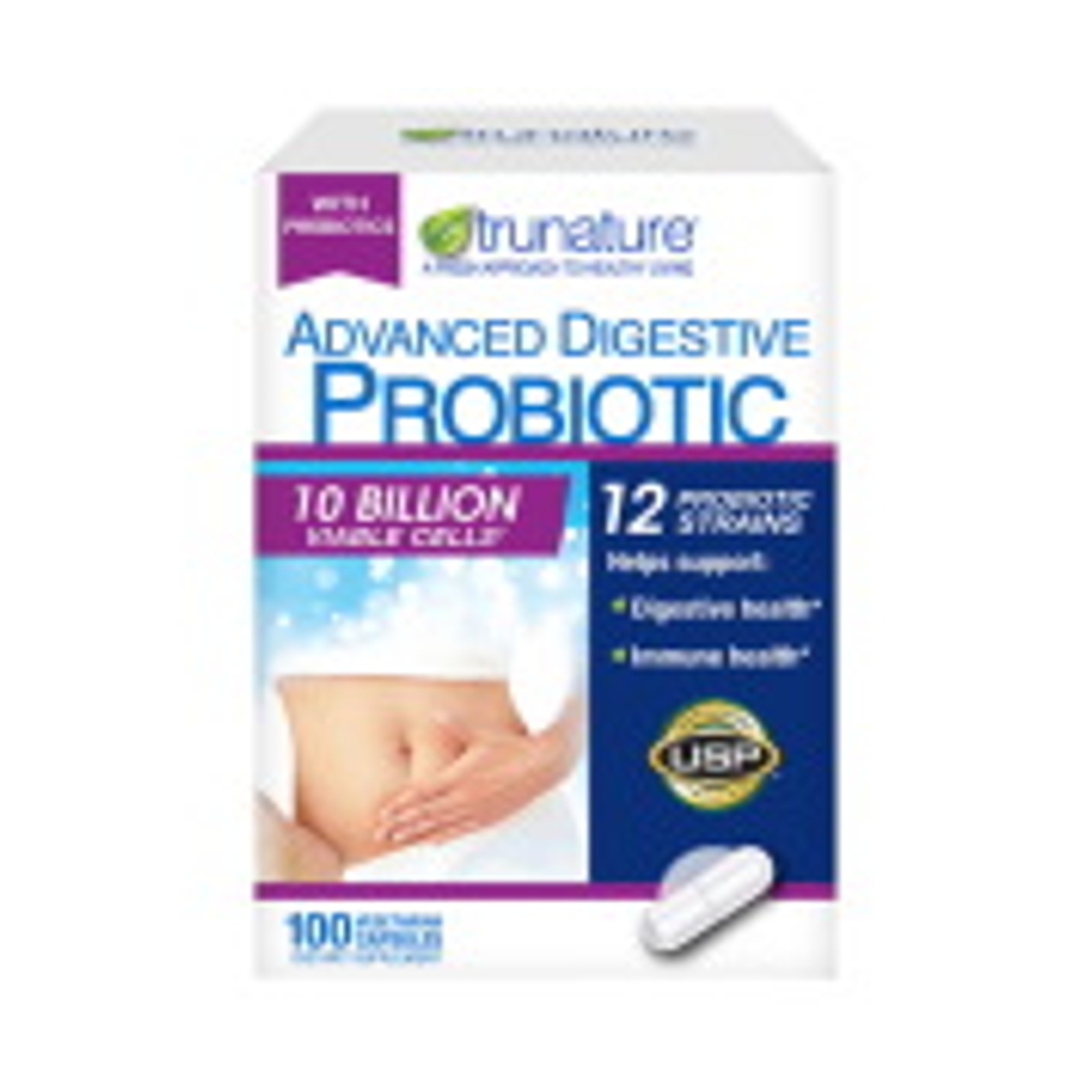 TruNature Digestive Probiotic 消化益生菌（100粒）