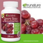 TruNature Grape Seed & Resveratrol 動脈保健天然草藥葡萄籽 (150粒)