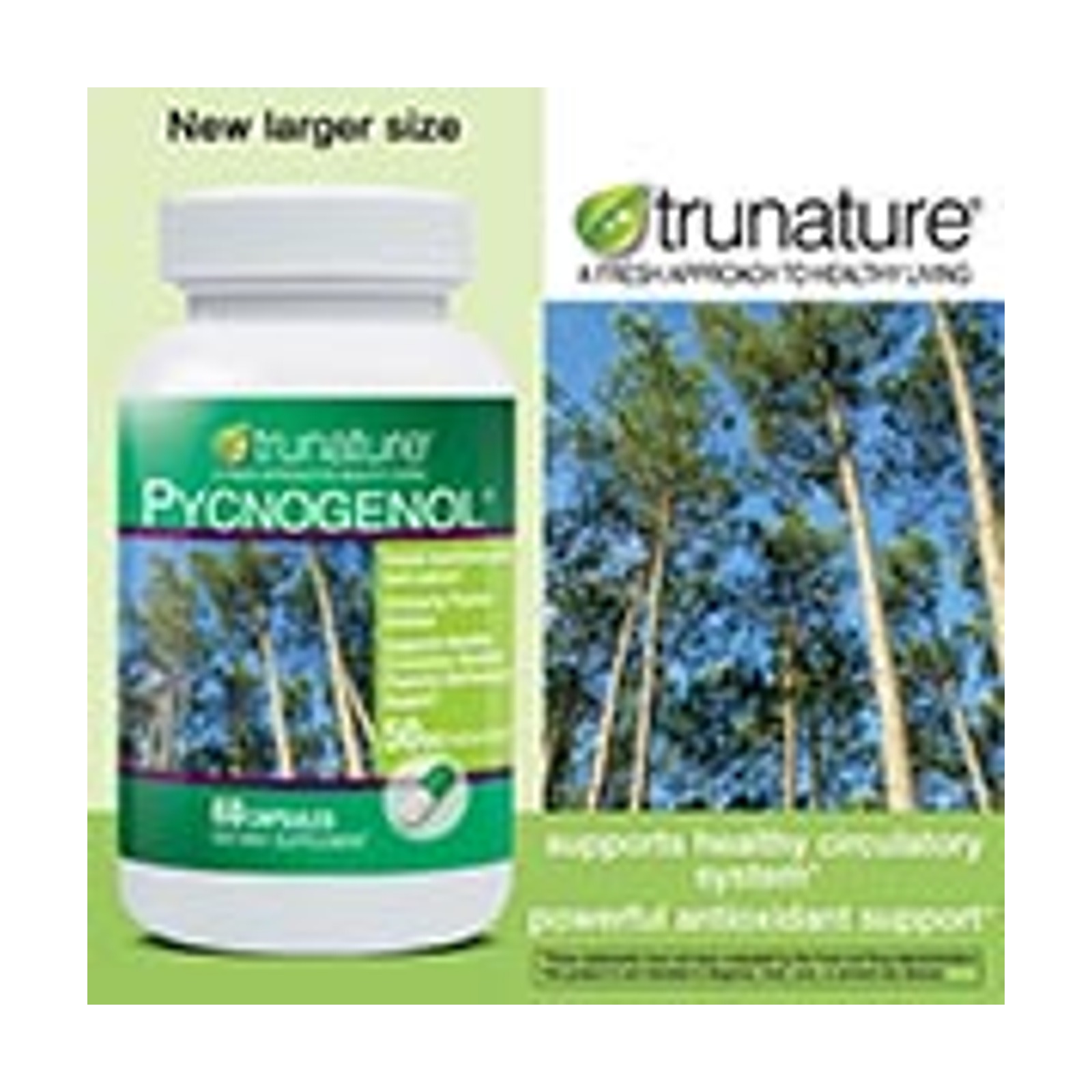 TruNature Pycnogenol 50mg 碧蘿芷（60粒）