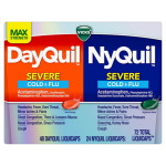 Vicks DayQuil and NyQuil Severe Cough 白天+晚上強效感冒膠囊 (48+24顆)
