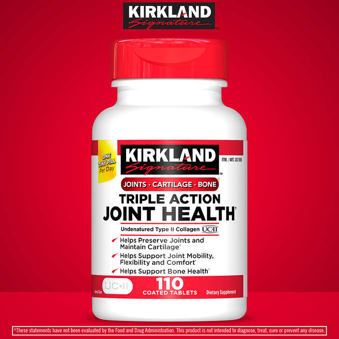 Kirkland Signature Triple Action Joint Health ʰJդTO (110)