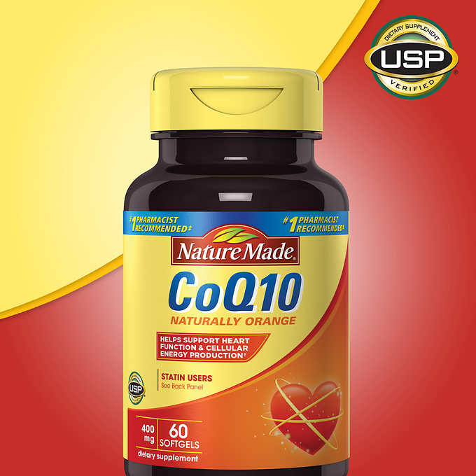 Nature Made CoQ10 400 mg., 60 Softgels 辅酶 Q10 （90粒）