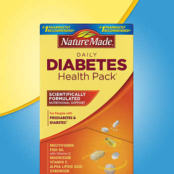 Nature Made Diabetes Health Pack, 60 Packets 糖尿病健康包 （60包）