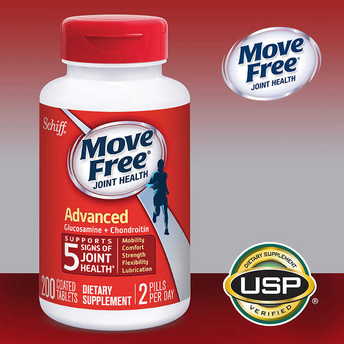 Schiff Move Free Advanced, 200 Tablets `ͯ]200ɡ^