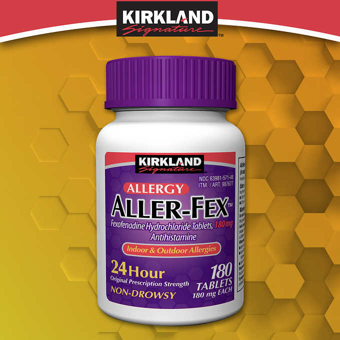 Kirkland Signature Aller-Fex 180mg _iܹLӧQ嗪 (180)