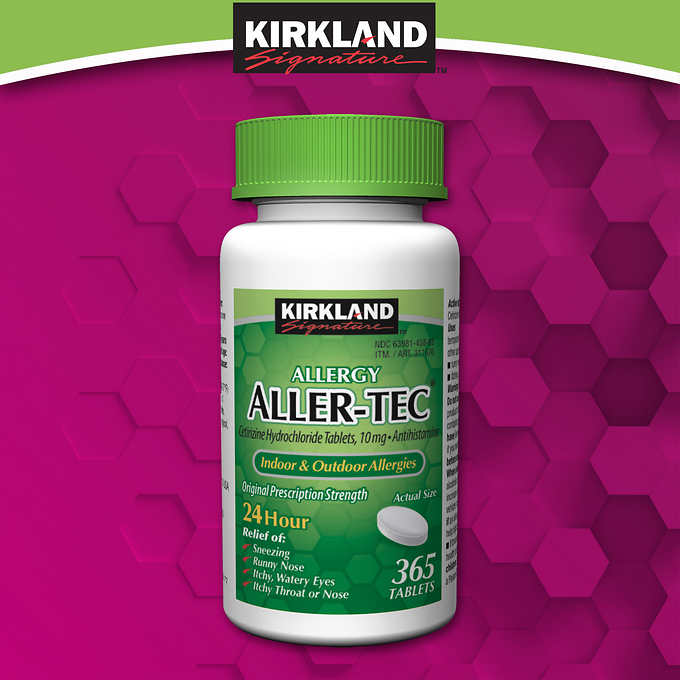 Kirkland Signature Aller-Tec , 365 Tablets 过盐ĦQ嗪 (365ɡ^