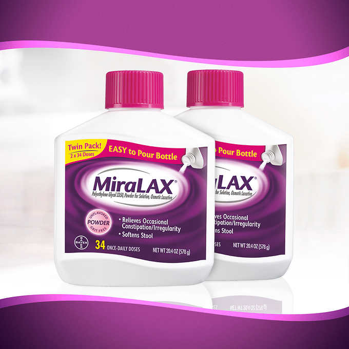 Miralax Powder Laxative, 68 Doses 瀉藥 （68剂）