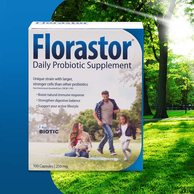 Florastor Daily Probiotic 250 mg., 120 Capsules 益生菌補充劑 （(120顆膠囊）