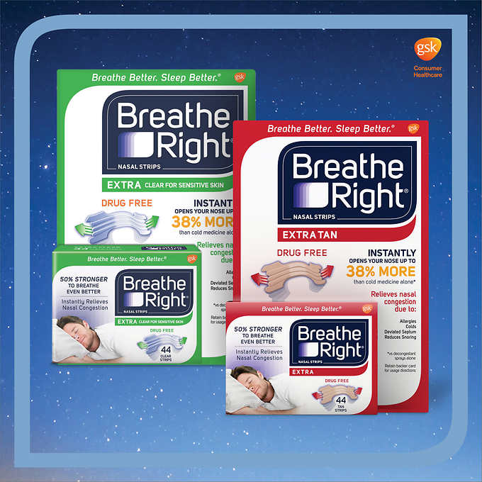 Breathe Right EXTRA Nasal Strips a (72条)