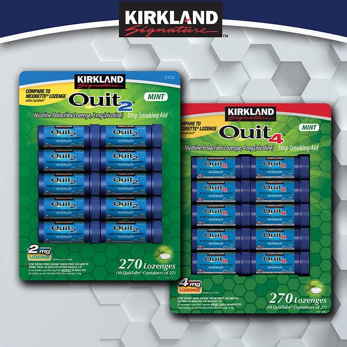 Kirkland Signature Quit Lozenges, 270 Pieces _JjBt ]270^