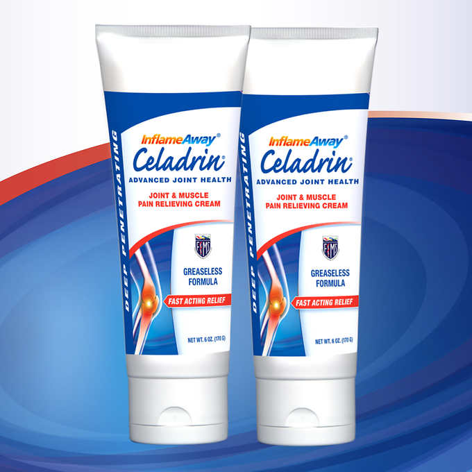 Celadrin Advanced Joint Health Cream, 12 Ounces 關節鎮痛乳霜 （12oz）