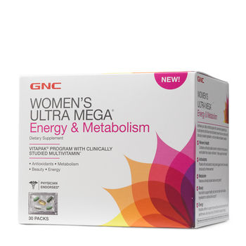 GNC Women's Ultra Mega Energy Vitapak (30])